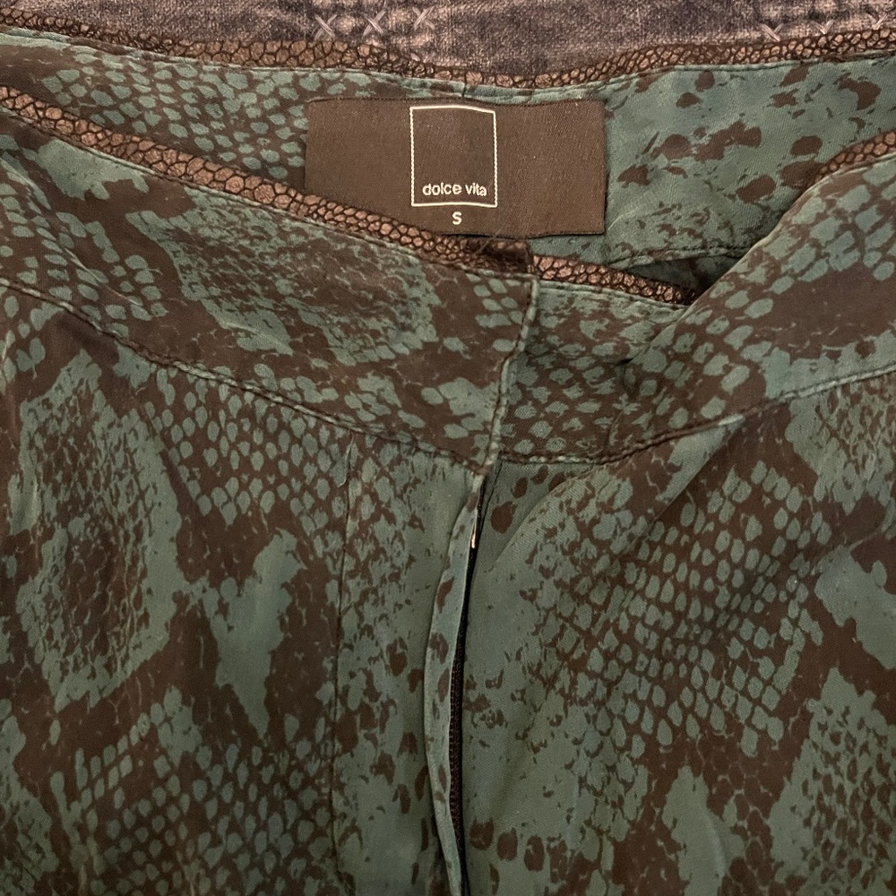 Fun silk pants